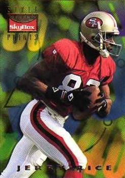 Jerry Rice San Francisco 49ers 1995 SkyBox Premium NFL #144